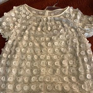 St. John’s Designer Mesh Blouse